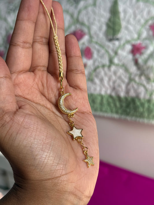 Celestial phone charm