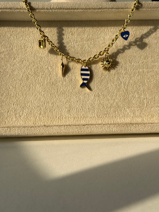 Summer of 25 Pre-made Charm Necklace