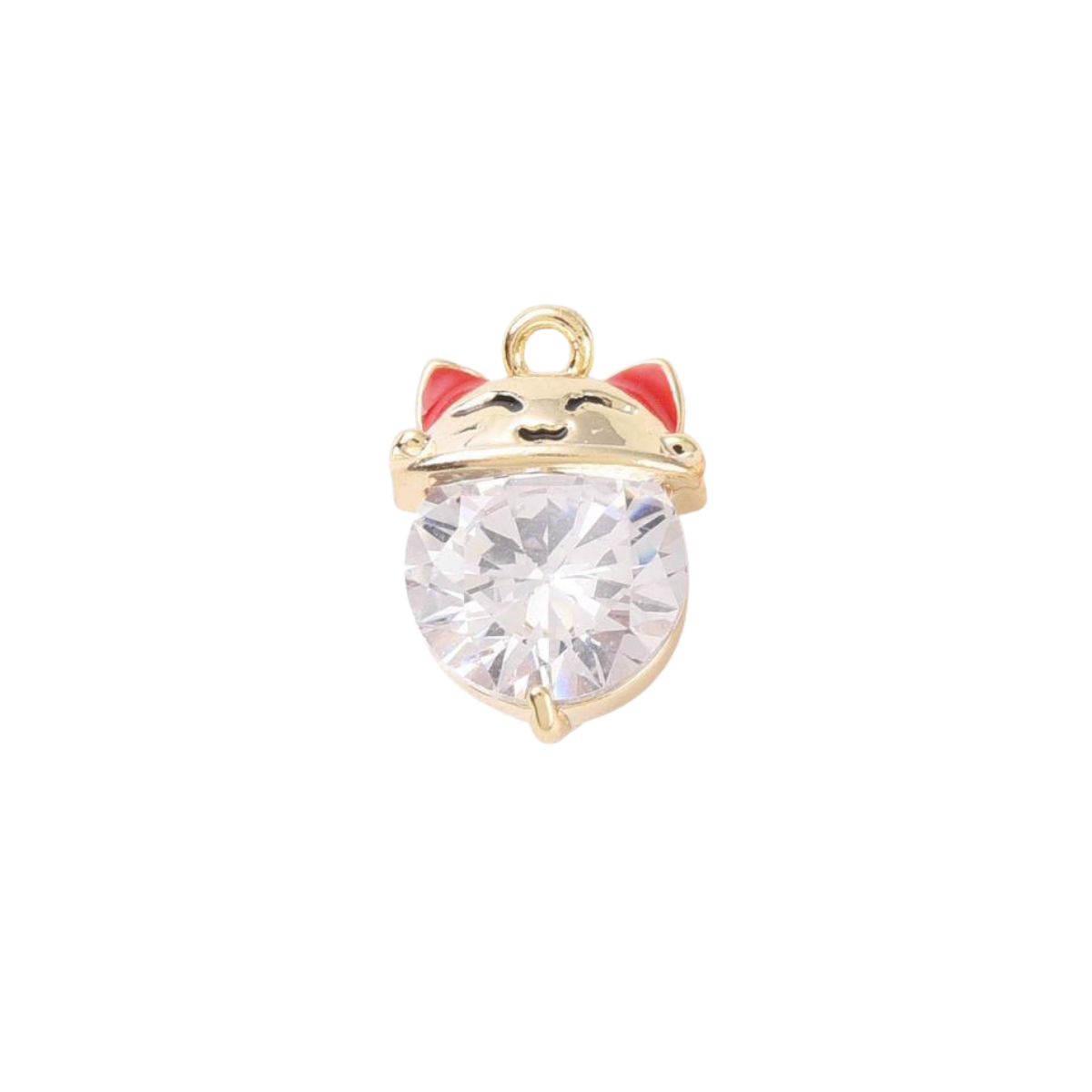 Cat Rhinestone Charm