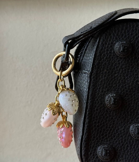 Strawberry Bag Charm