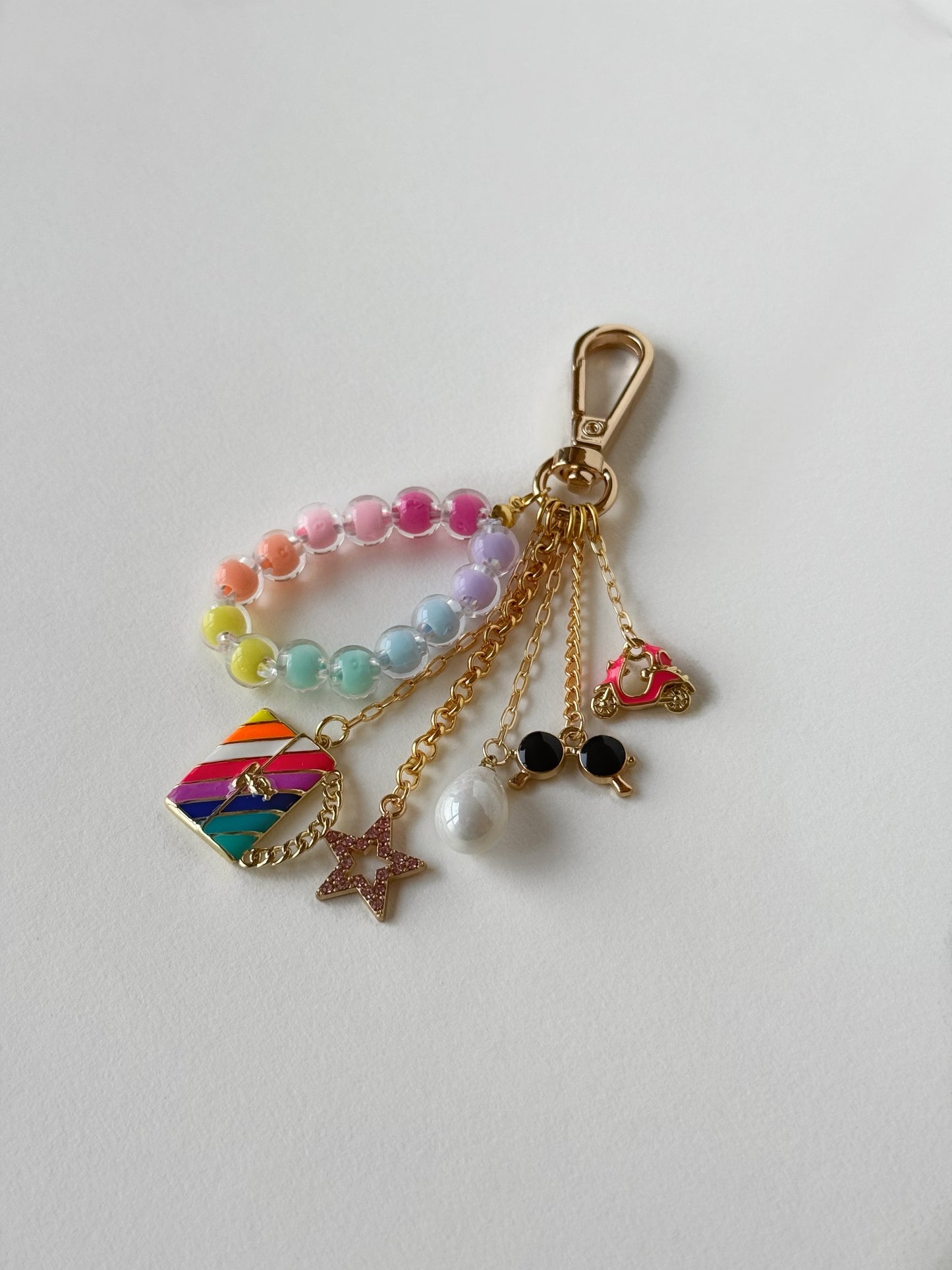 Rainbow Dreams Bag Charm