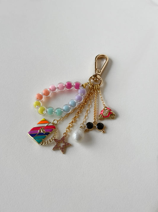 Rainbow Dreams Bag Charm