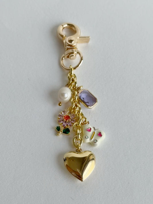 Floral Dreams Bag Charm