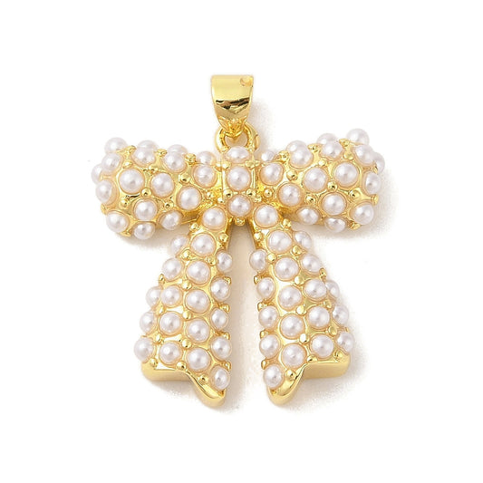 Pearl Bow Charm