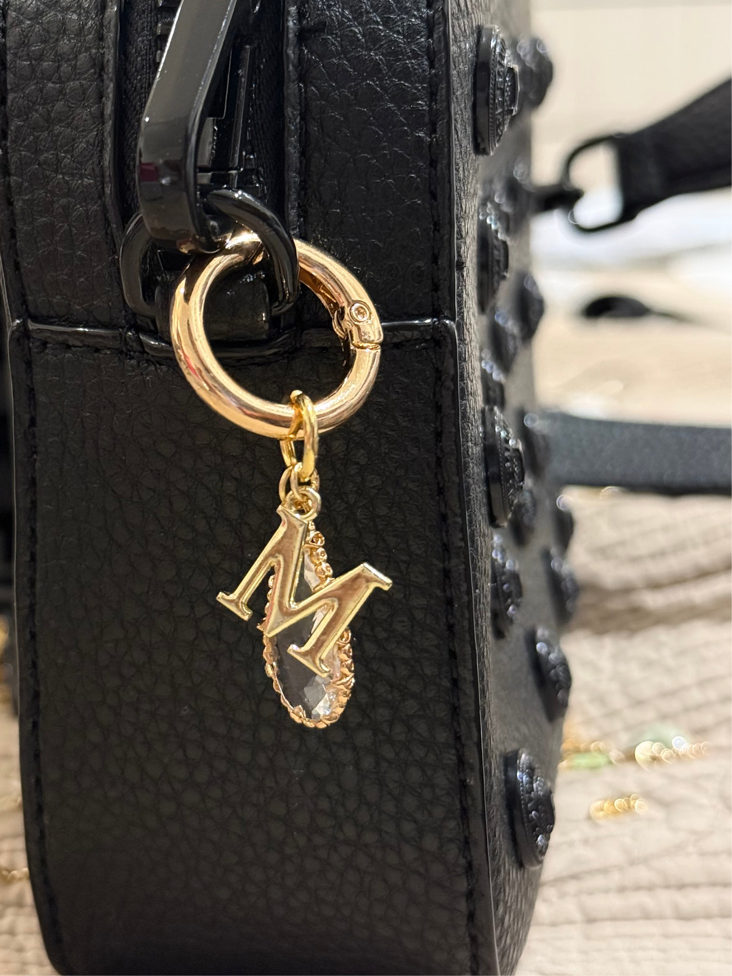 Drop Crystal Bag Charm