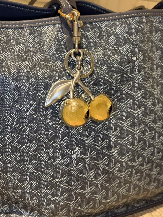 Chunky Cherry Bag Charm