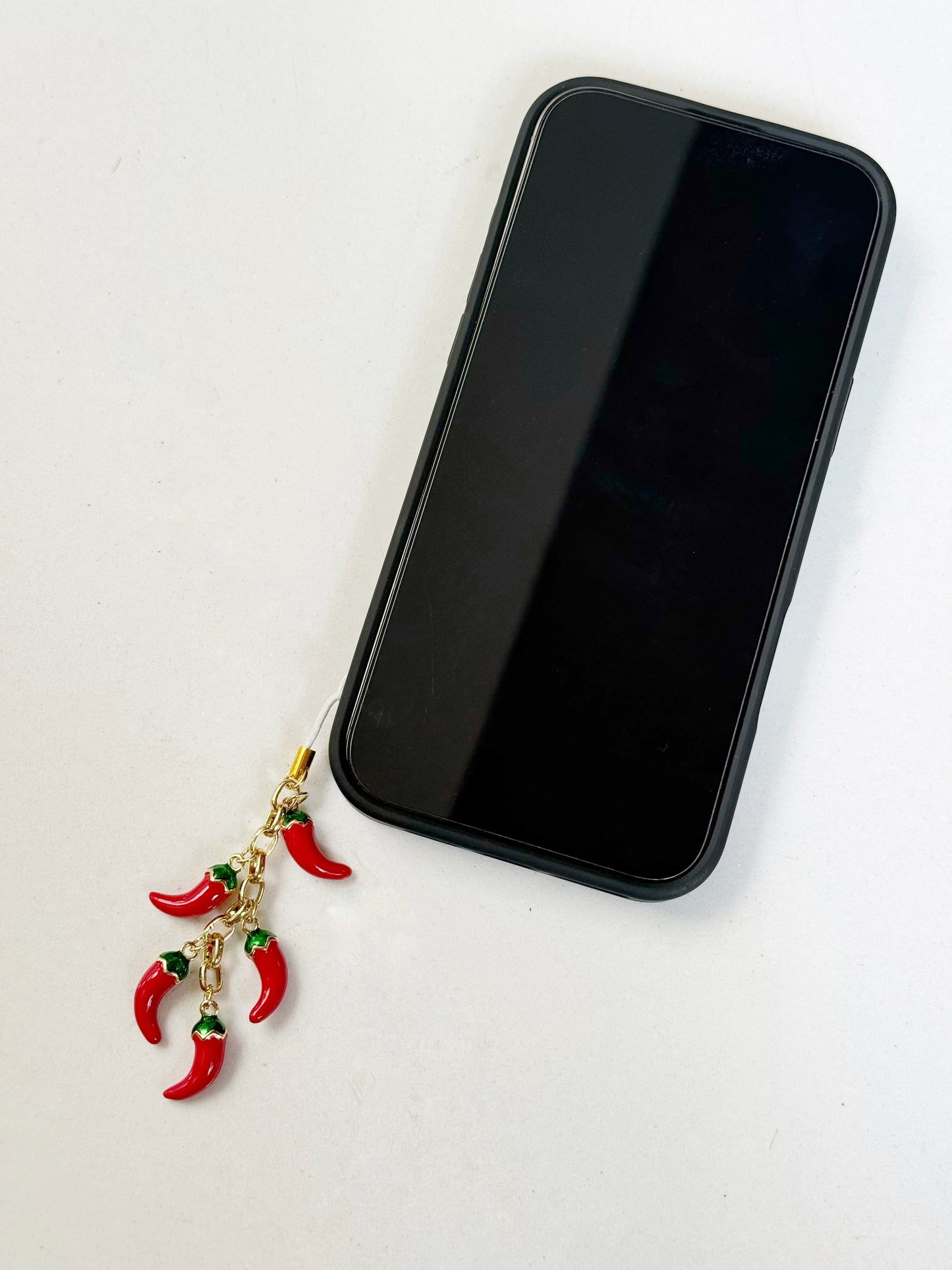 Extra Spicy Mirchi Phone Charm