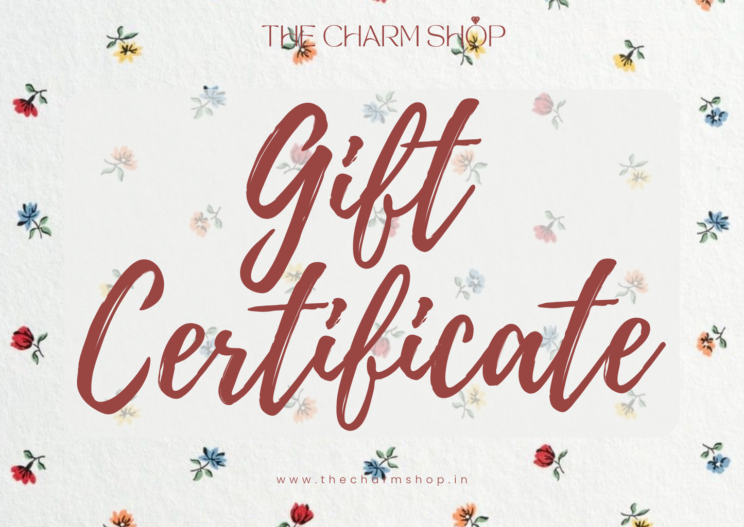 The Charm Shop Gift Card