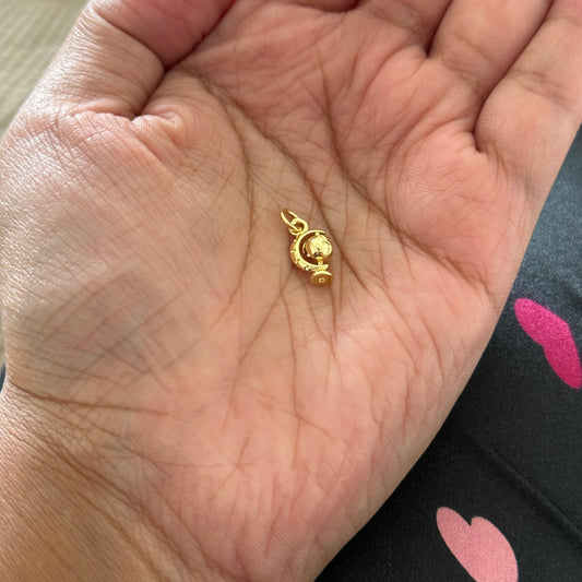 Super Tiny Globe Charm
