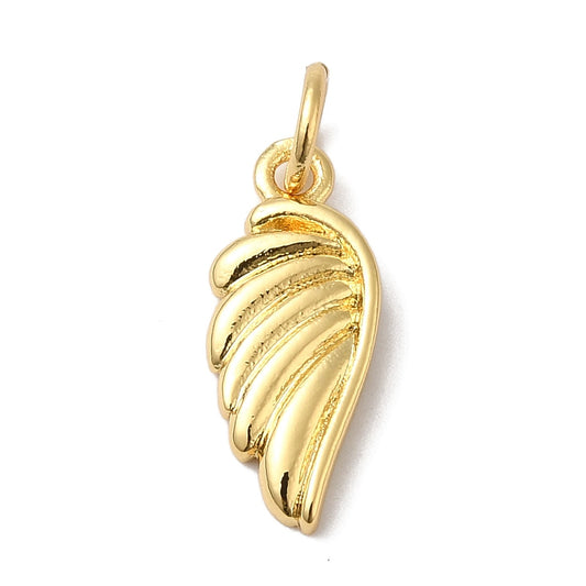 Gold Angel Wing Charm