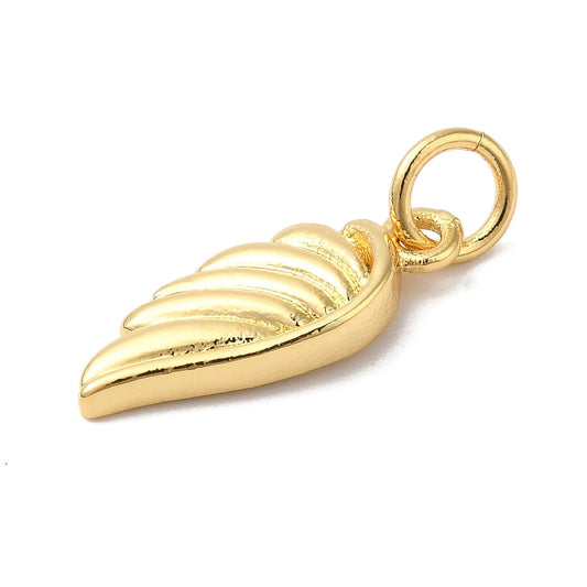 Gold Angel Wing Charm