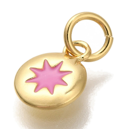 Pink Star Charm