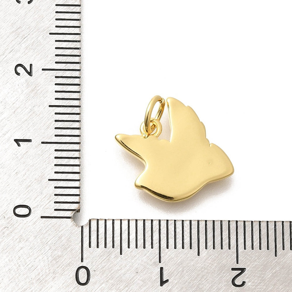 Mother of Pearl Dove Charm