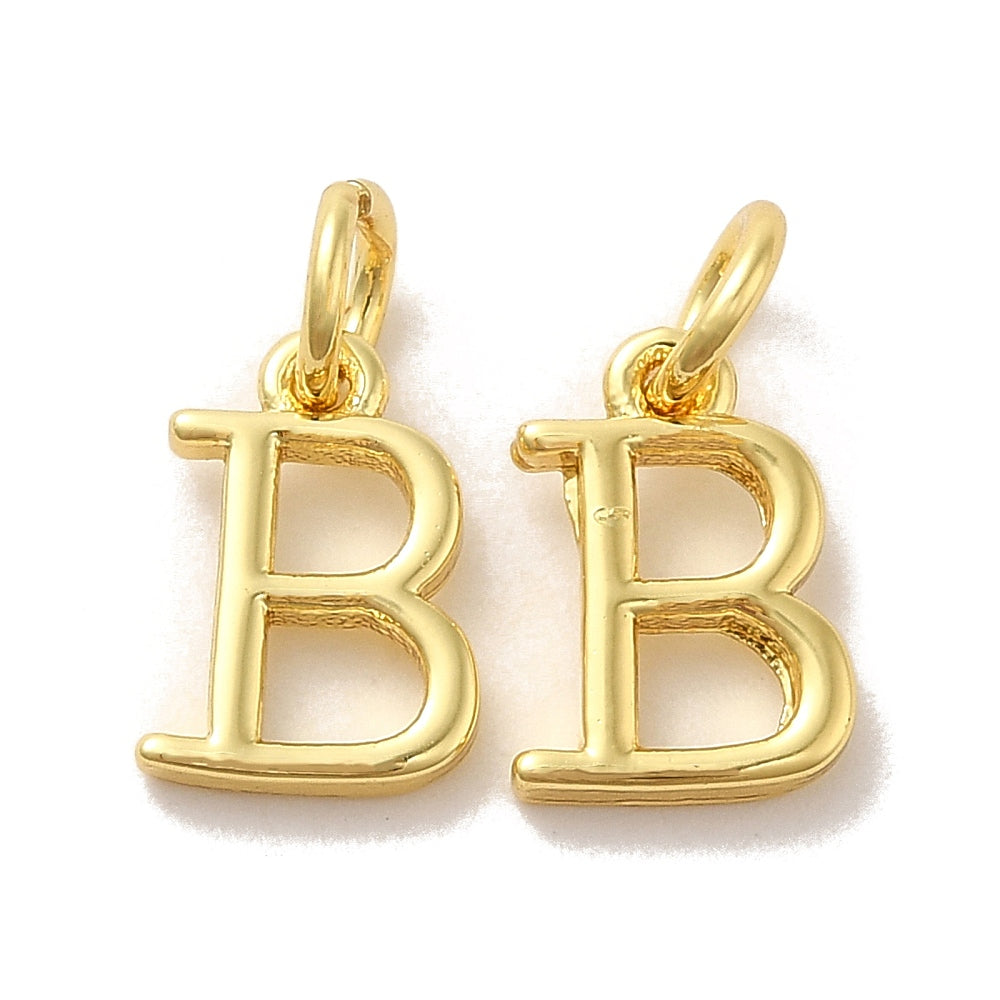 Plain Alphabet Charms