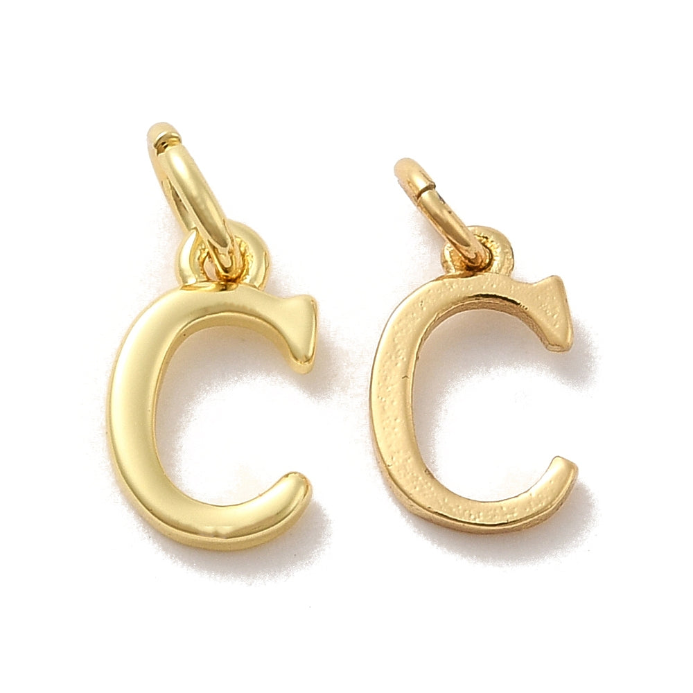 Plain Alphabet Charms
