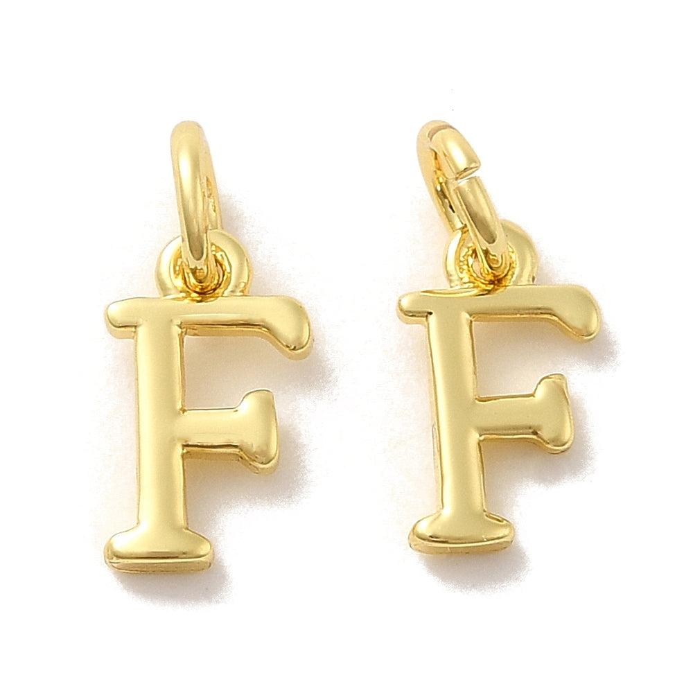 Plain Alphabet Charms
