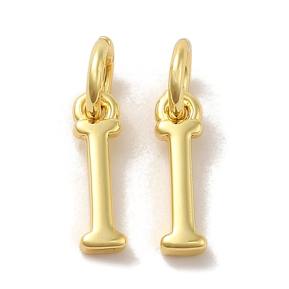 Plain Alphabet Charms