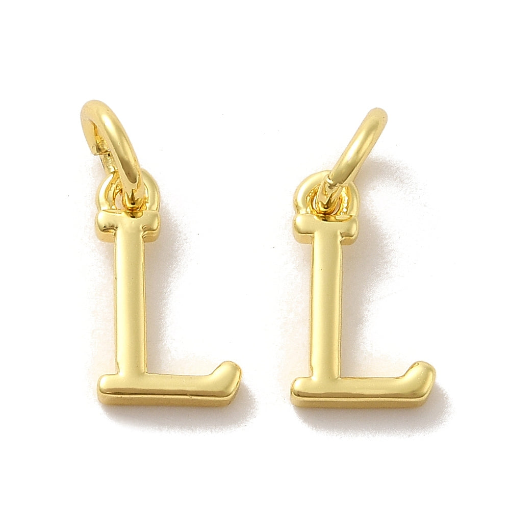 Plain Alphabet Charms