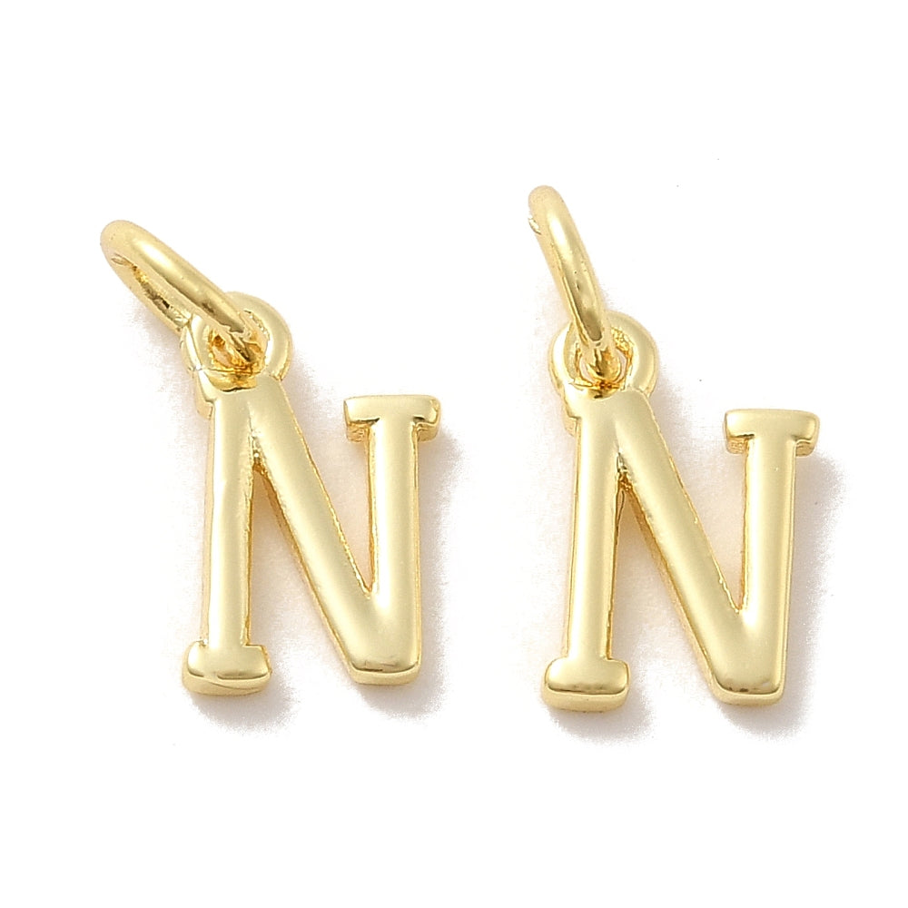 Plain Alphabet Charms