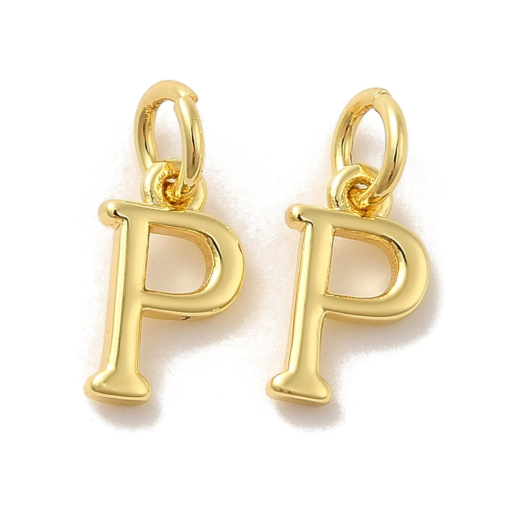 Plain Alphabet Charms