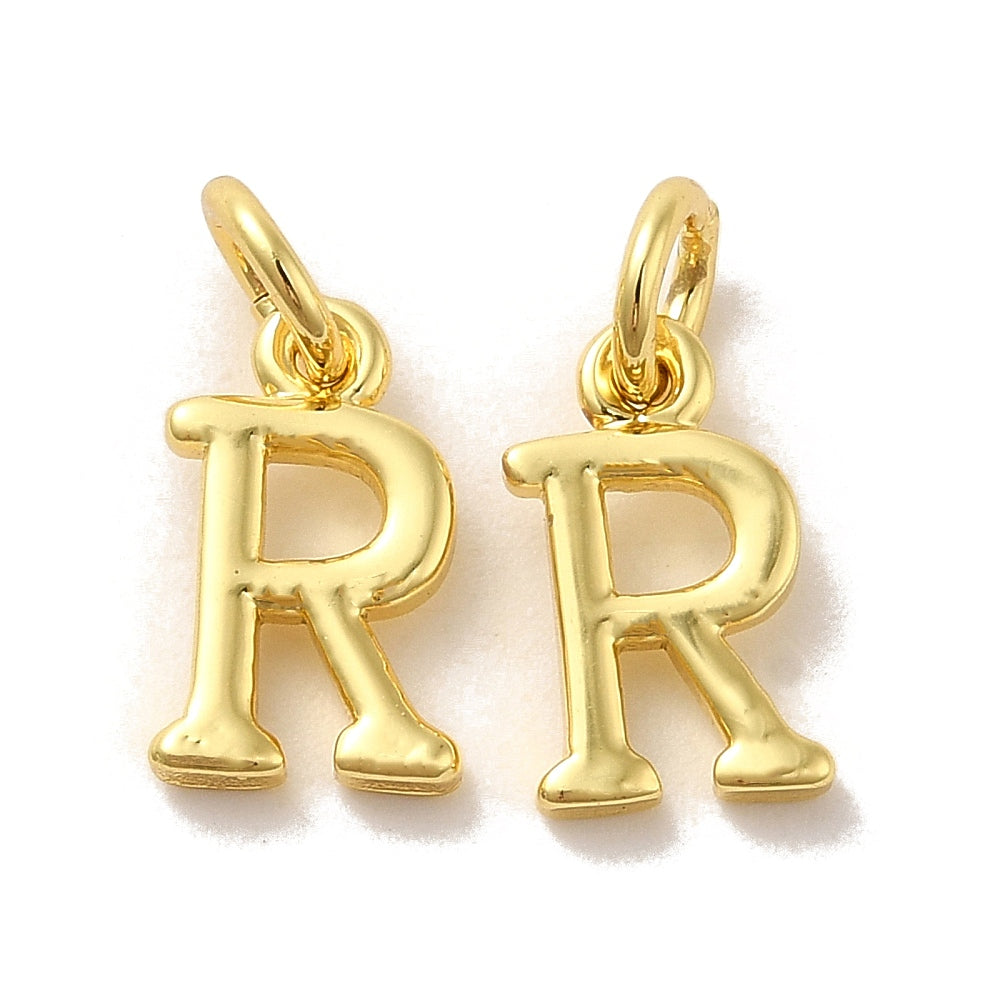 Plain Alphabet Charms