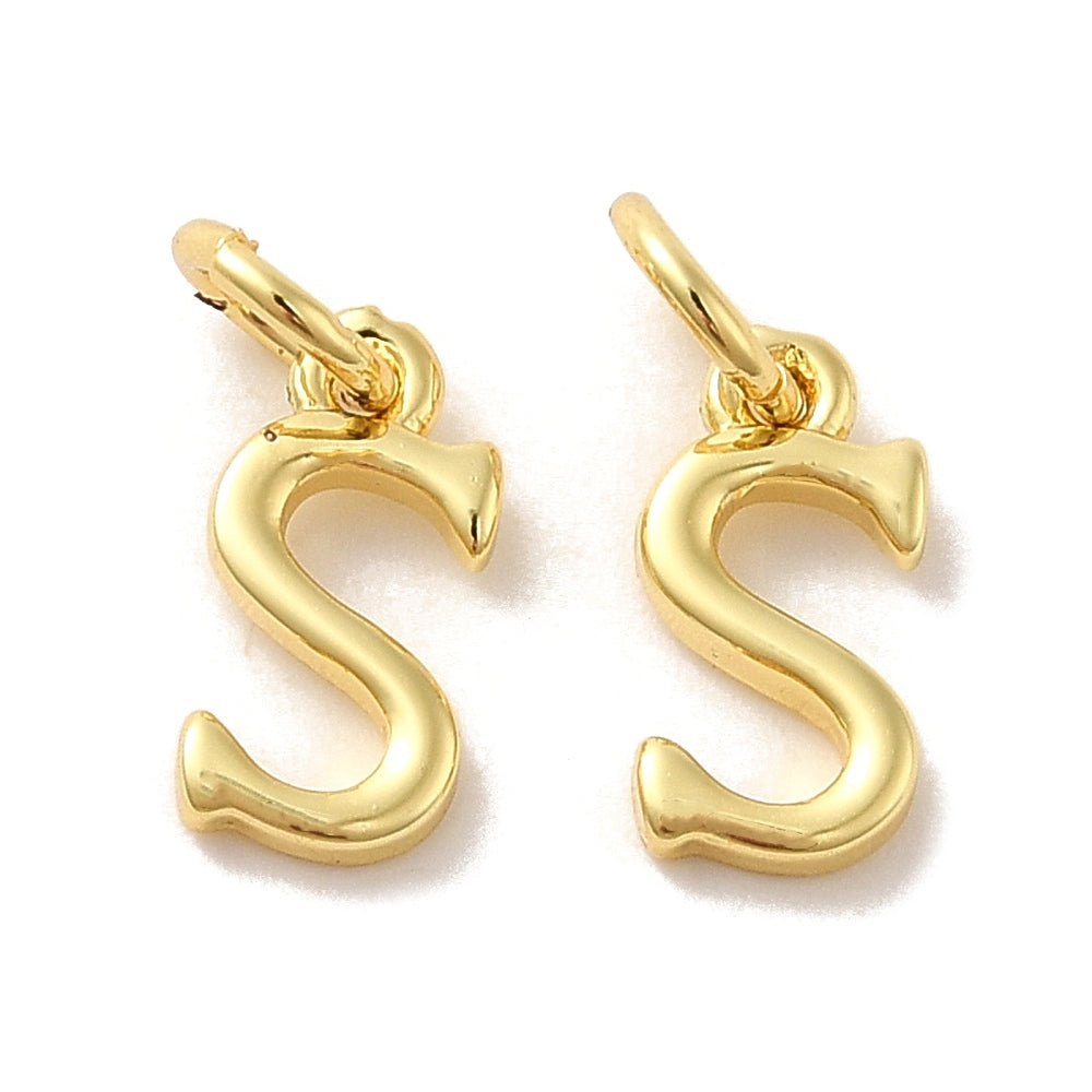 Plain Alphabet Charms