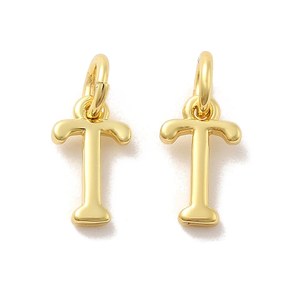 Plain Alphabet Charms
