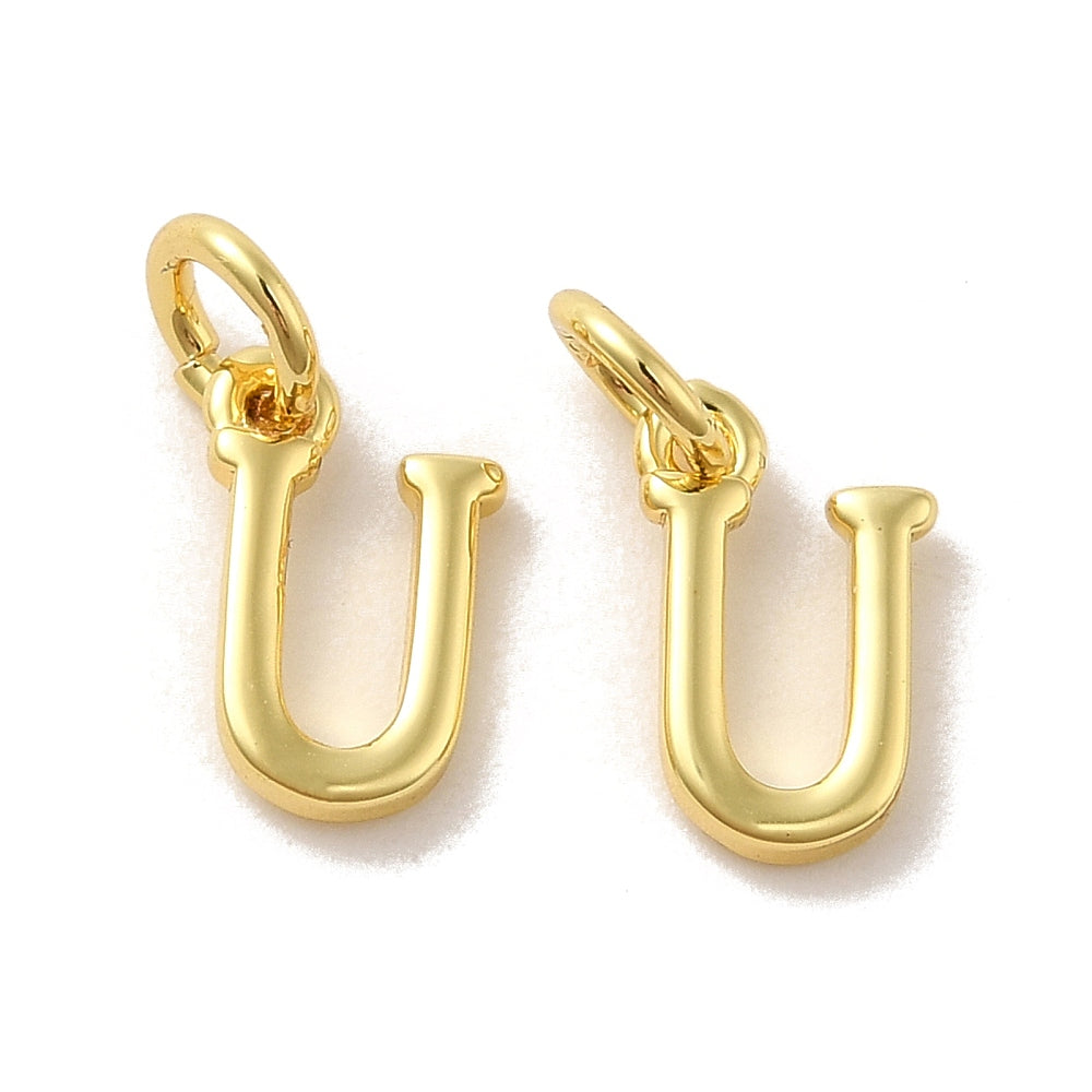 Plain Alphabet Charms