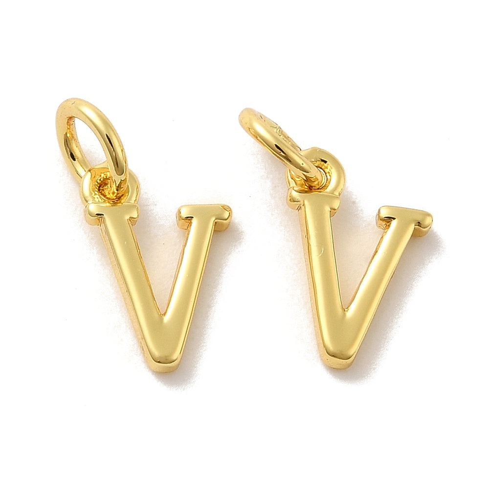 Plain Alphabet Charms