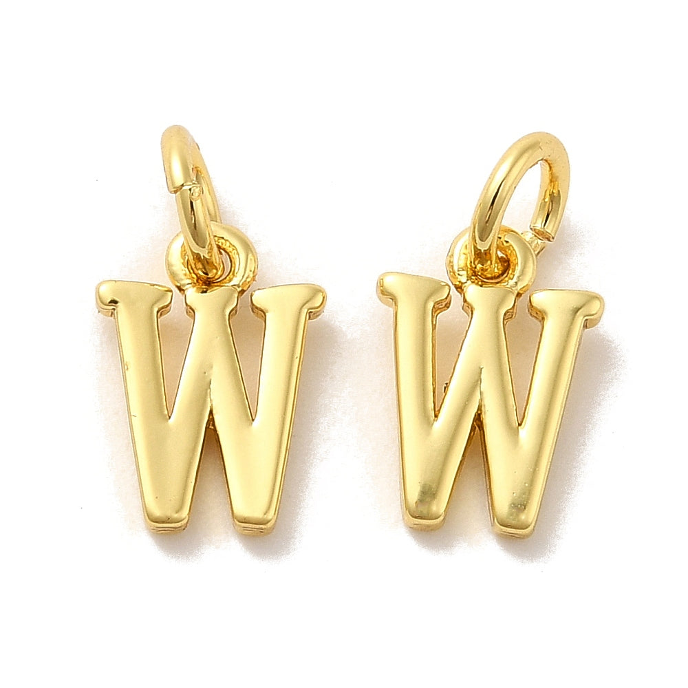 Plain Alphabet Charms