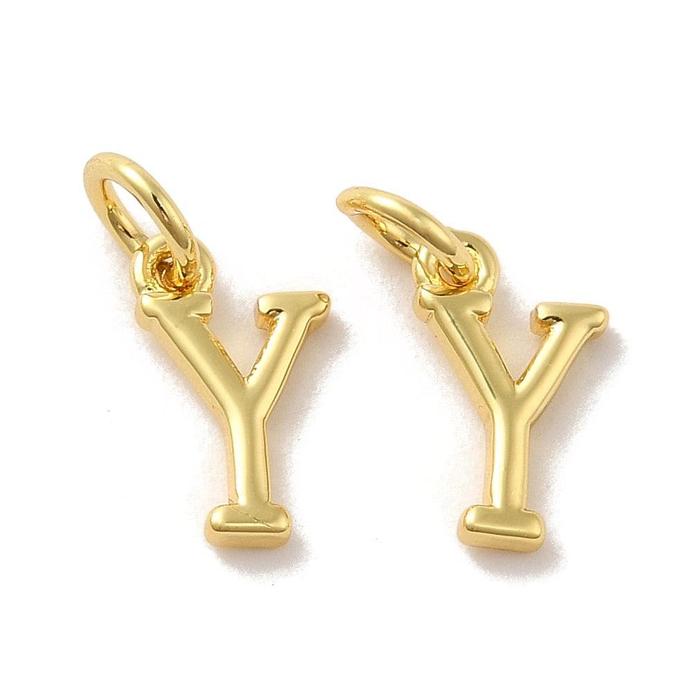 Plain Alphabet Charms