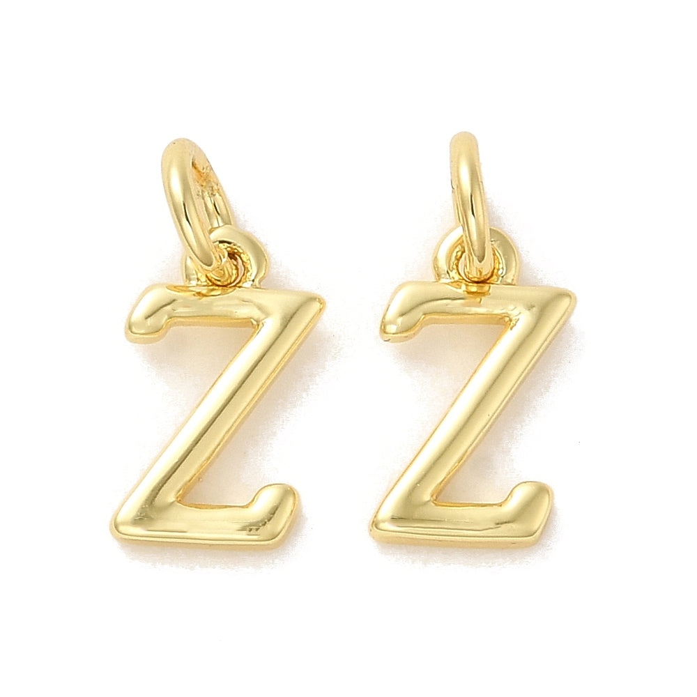 Plain Alphabet Charms