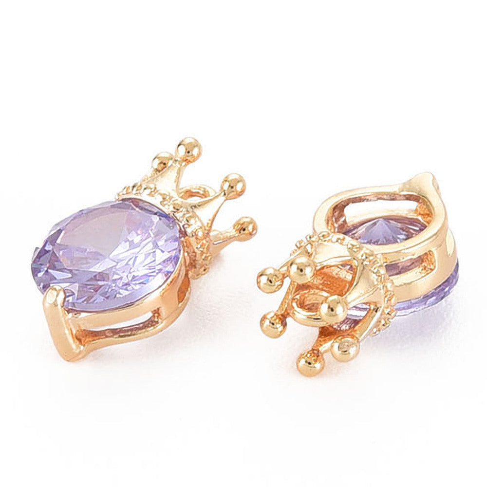 Rhinestone Crown Charm