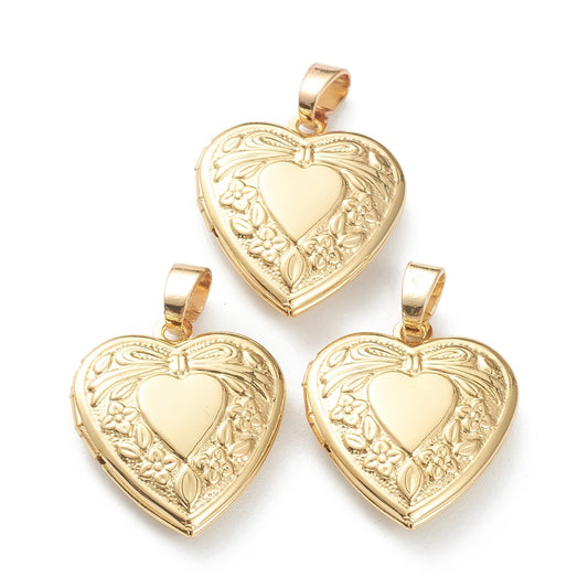 Heart Locket Charm