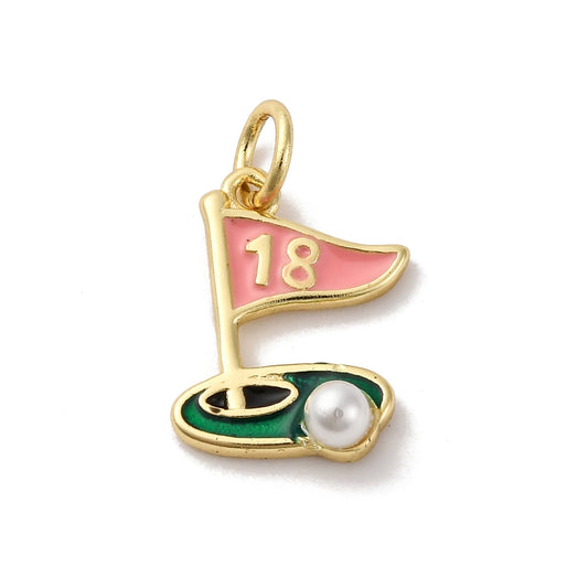 Golf 18 Hole Charm