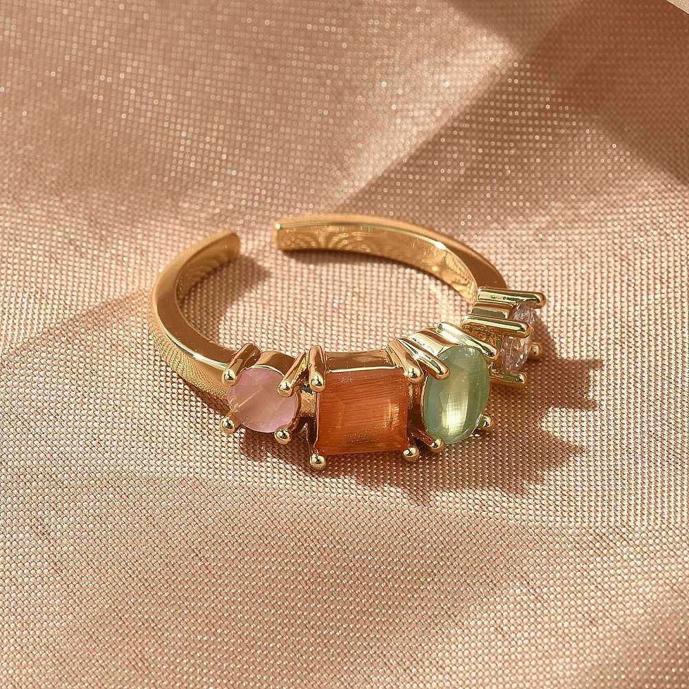 Four Stone Ring Adjustable