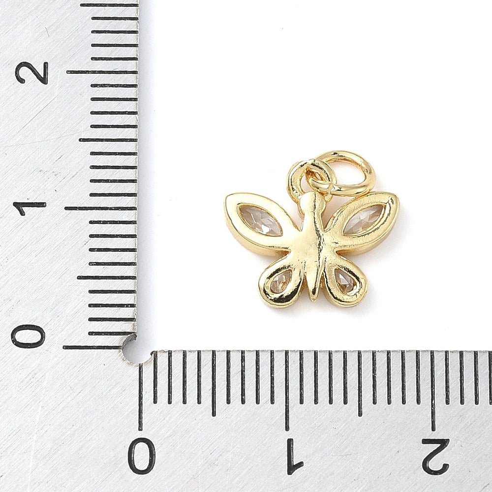 Inset Butterfly Charm