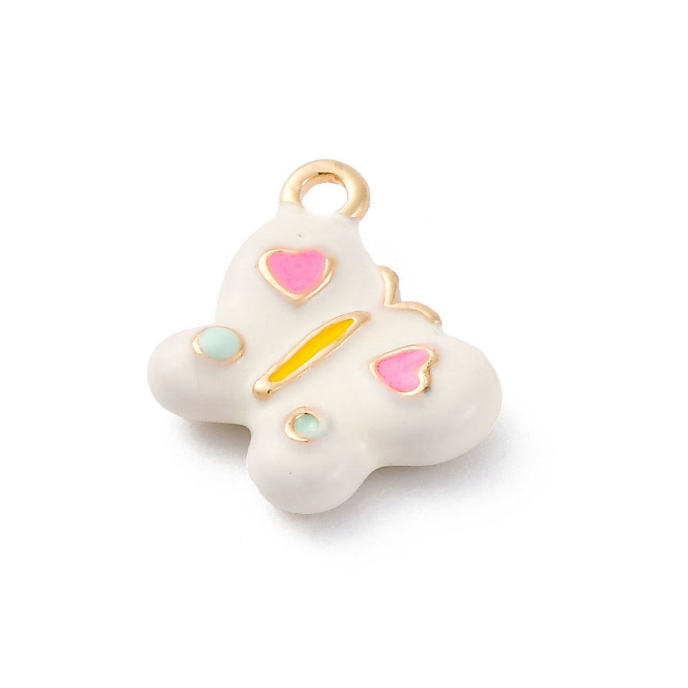 Butterfly Enamel Charm