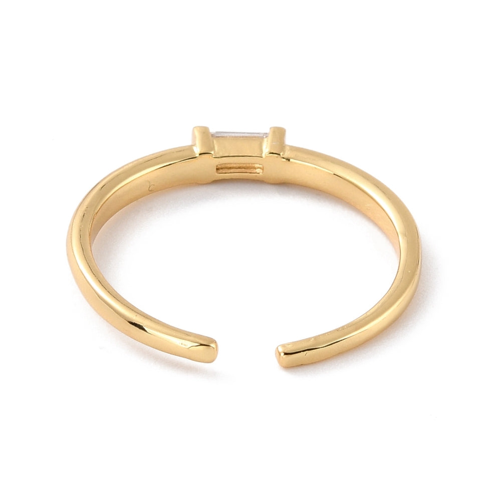 Delicate Baguette Ring