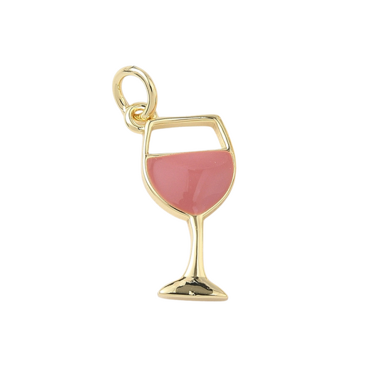 Wine Glass Charm