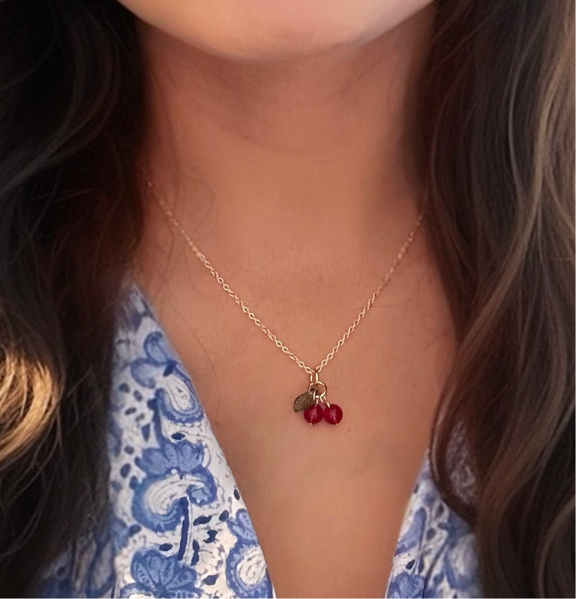 Cherry Charm Necklace