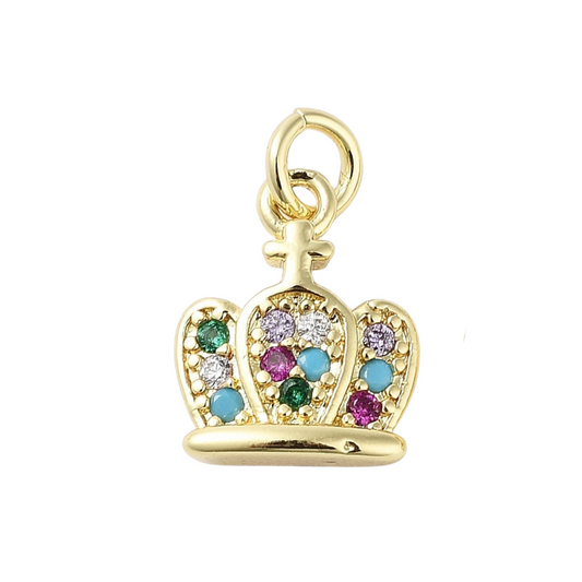 Tiny Crown Charm