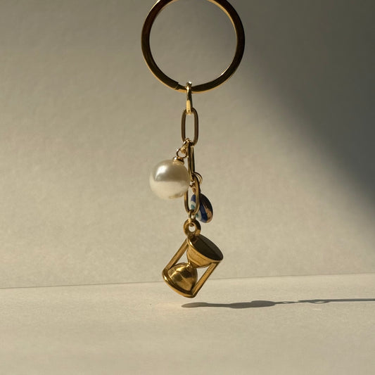 Hour Glass Key Chain