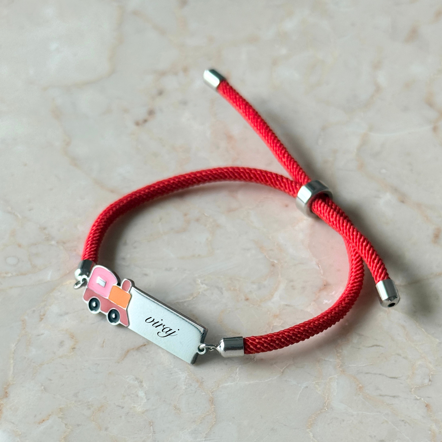 Personalised Train Rakhi for Kids