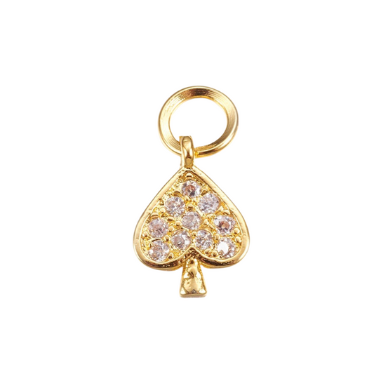 Tiny Spade Charm