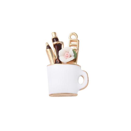 Stationary Lovers Charm