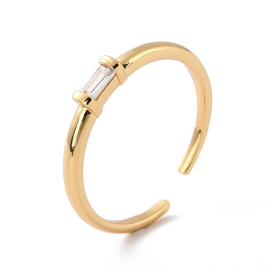 Delicate Baguette Ring