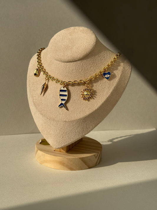 Summer of 25 Pre-made Charm Necklace