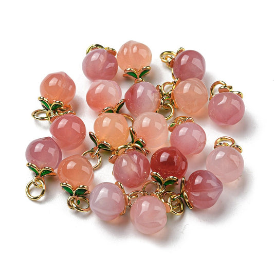 Glass Fruit Charm