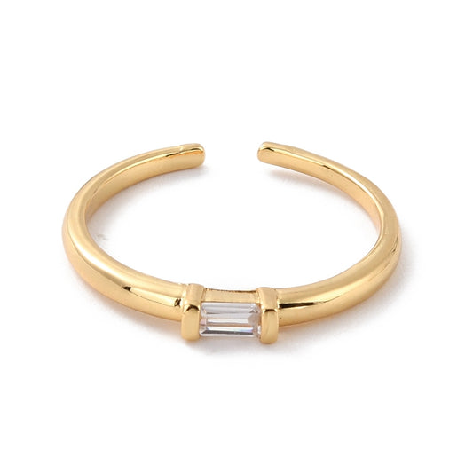 Delicate Baguette Ring